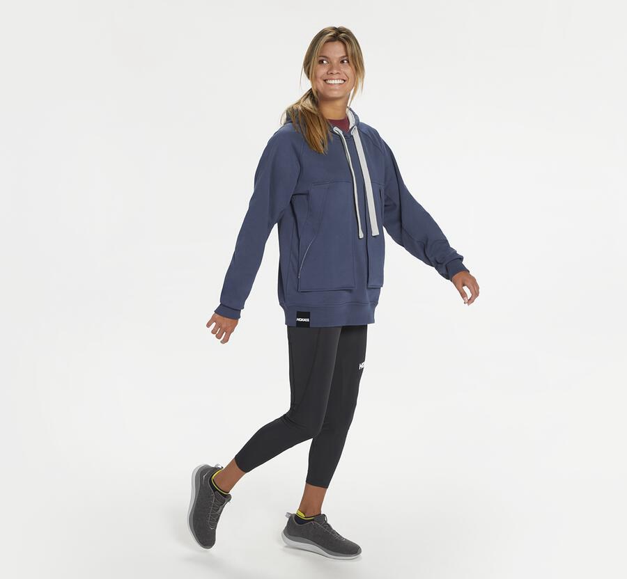 Hoka One One Hoodie Dames - Bondi - Donkerblauw - OV6209134